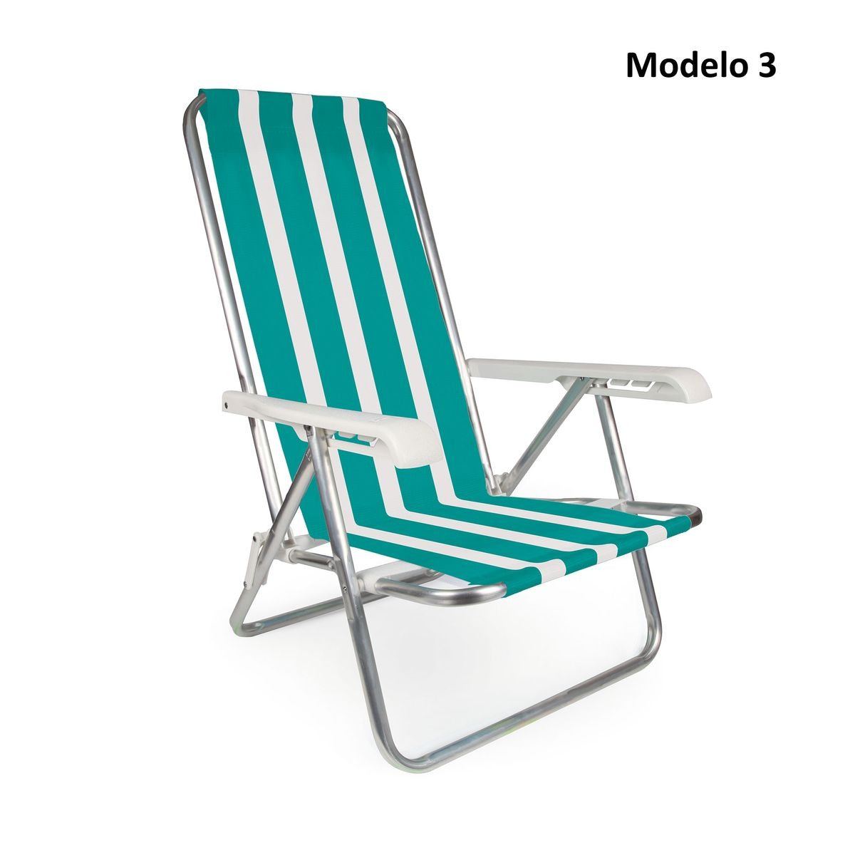 Silla reclinable Mor aluminio 4 posiciones (Modelos Surtidos)