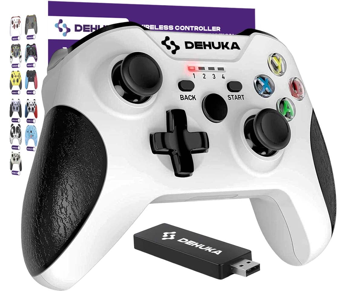 Joystick Compatible Con PC y PS3 Inalámbrico Dehuka