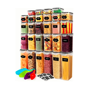 Kit x28 Contenedores Herméticos de Almacenamiento