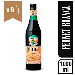 Fernet Branca 750 ml – Caja x6 Unidades