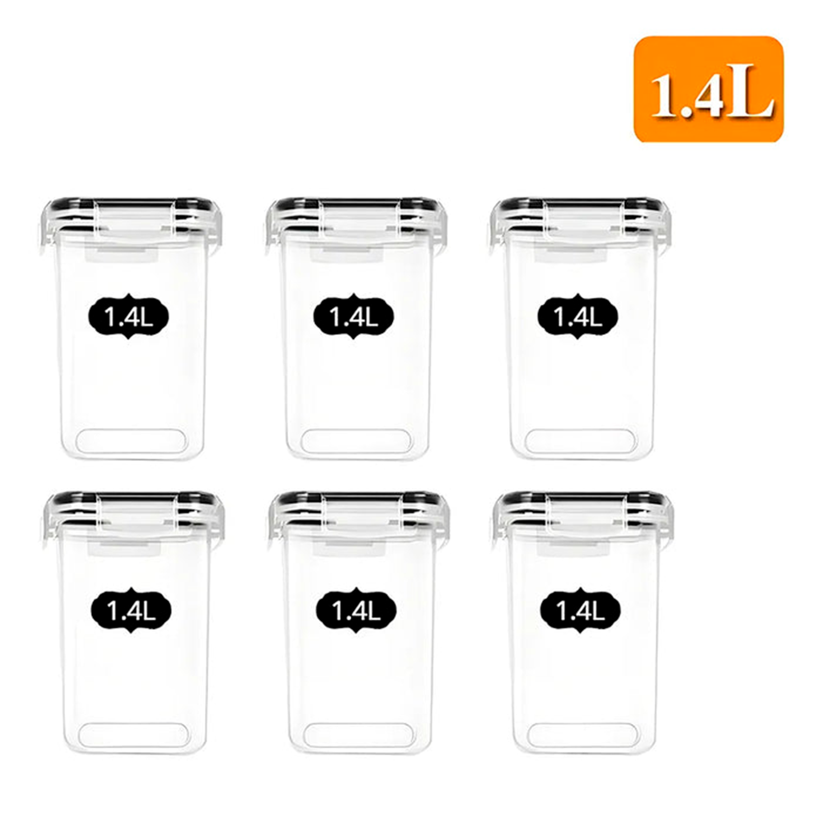 Kit x28 Contenedores Herméticos de Almacenamiento