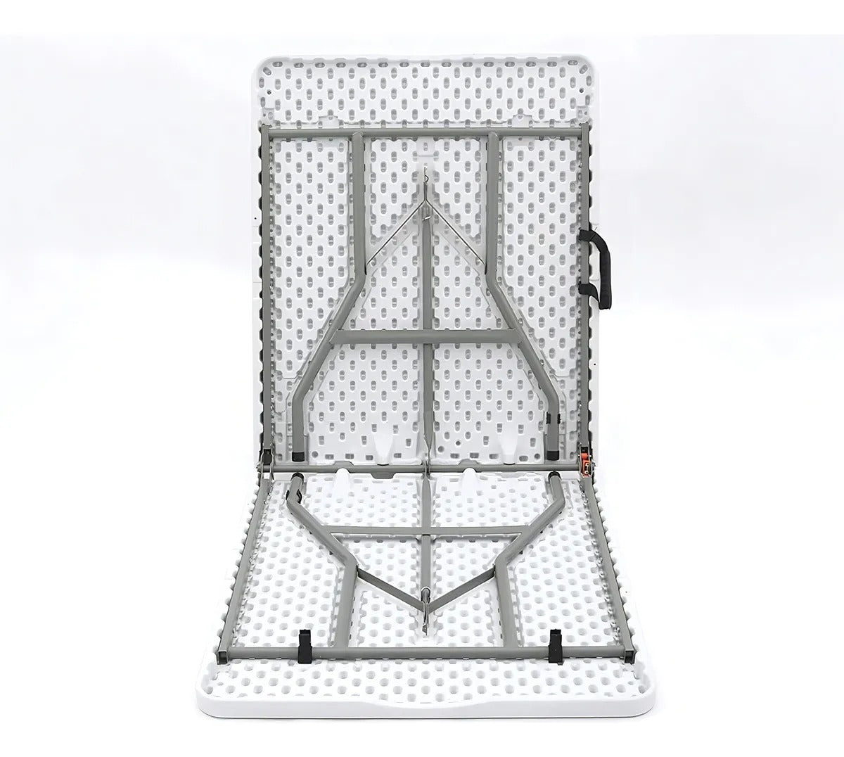 Mesa Plegable Valija 1.8 Mts Hogar Camping Jardín Reforzada Color Blanco
